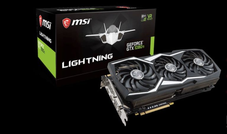 msi lightning geforce gtx 1080ti